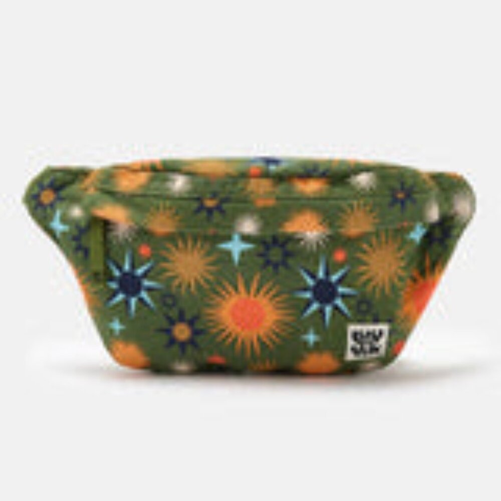 Lucy & Yak Cotton Bumbag: Discontinued Color Green Ember BNWT Plus Size Friendly